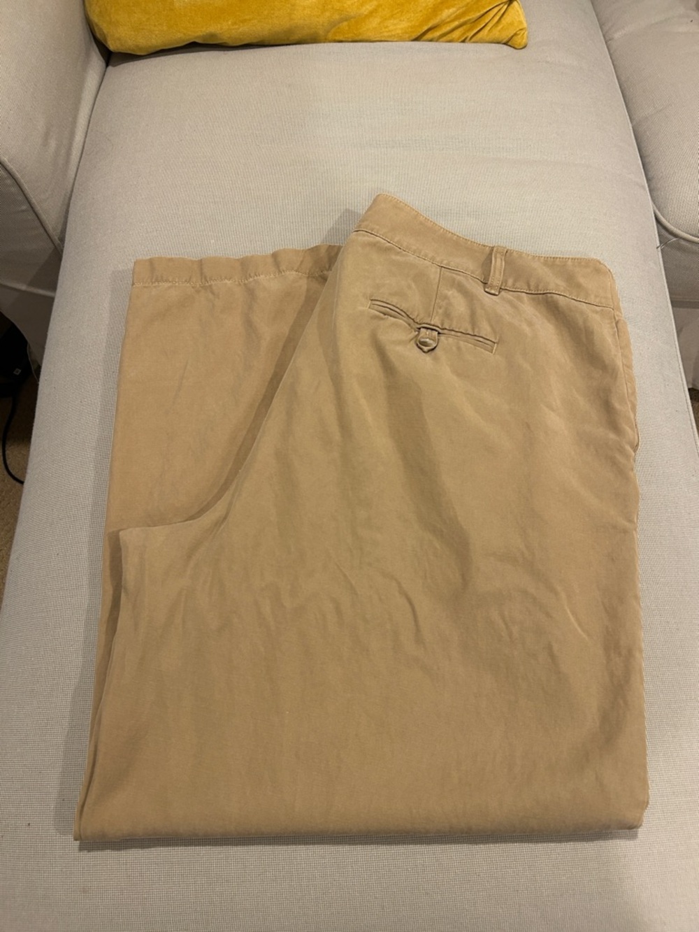 Madewell The Harlow Wide-Leg Pant in Tan Women’s 16w - Picture 13 of 14